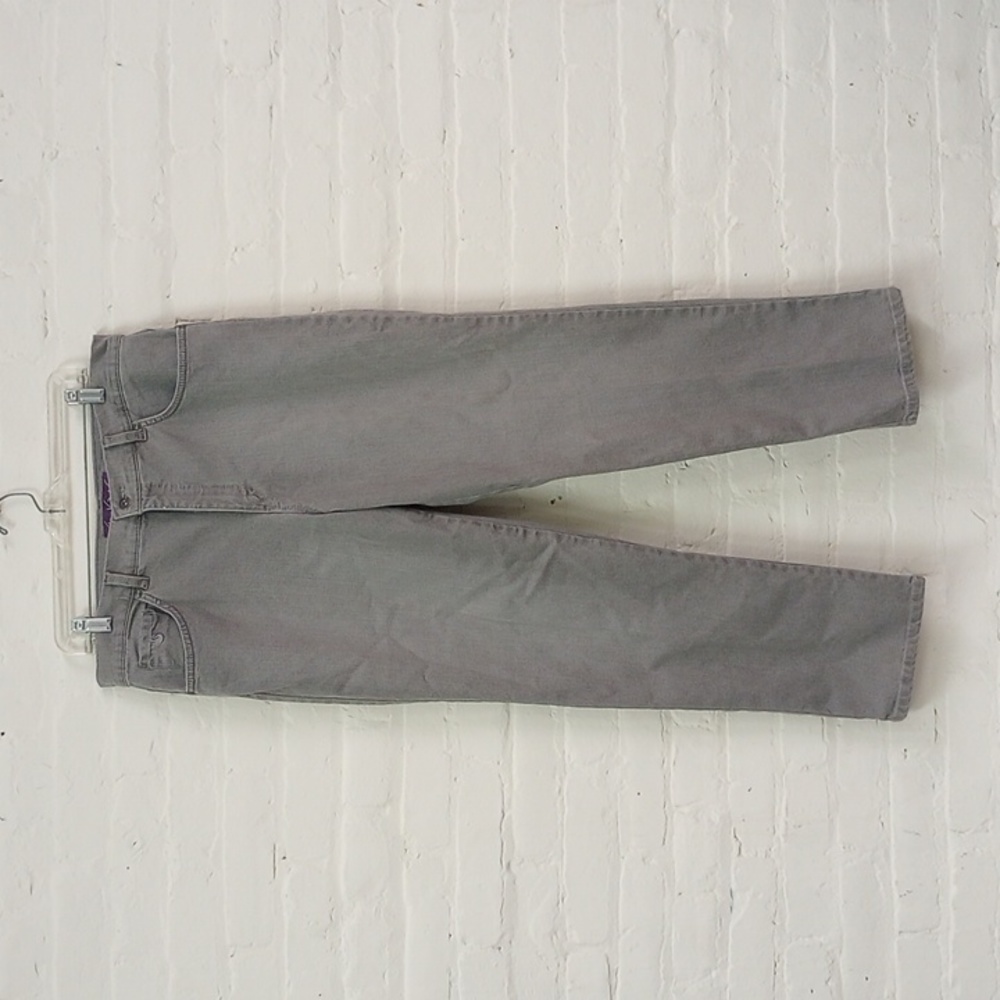 Gloria Vanderbilt Amanda gray jeans size 14